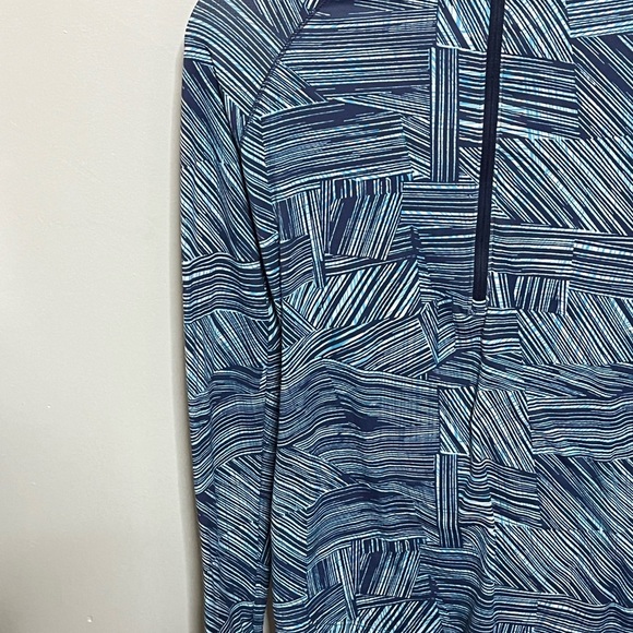 Under Armour Blue Striped 1/4 Pullover
Jacket Sz S/M - Picture 3 of 8